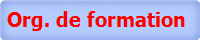 Org. de formation