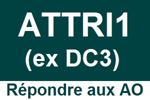 formulaire ATTRI1 ex DC3