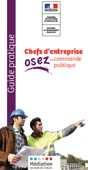 guide pratique Osez la commande publique pour PME