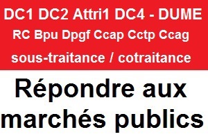 DQE BPU DPGF RC CCAP CCTP DC1 DC2 Attri1